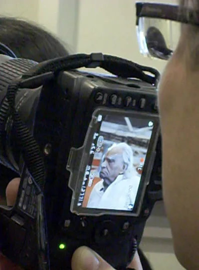 bks Iyengar camera screen